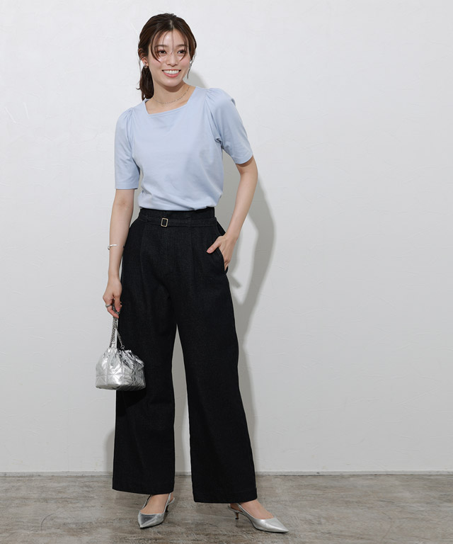 接触冷感トップス2点で20%OFFクーポン対象】接触冷感スクエア