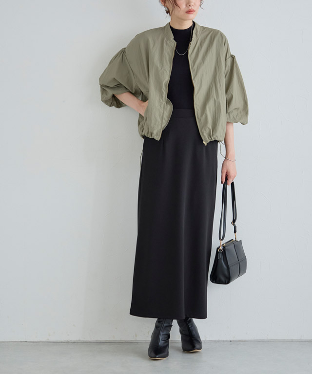 【今季商品・美品】yuni ナイロン バルーンスリーブ ブルゾン(現物写真追加) バルーンスリーブブルゾン【Pierrot】 | 【公式】Pierrot