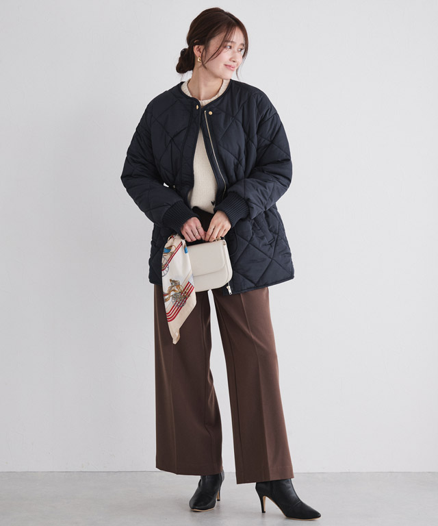 ハーフパンツで作る大人カジュアル