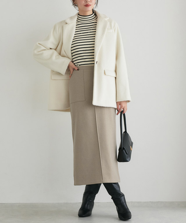 ショートコートおすすめコーディネート