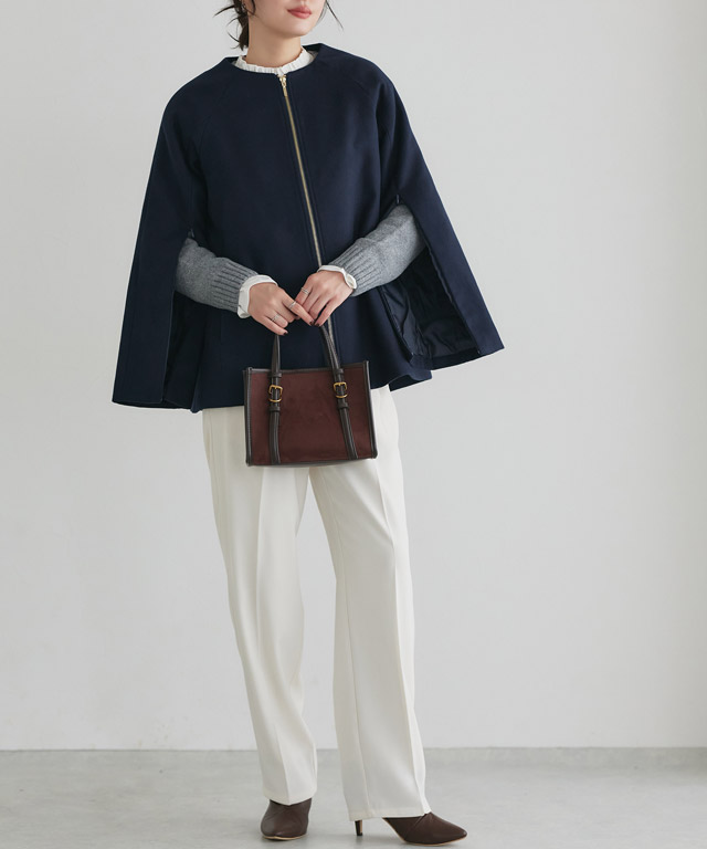 ショートコートおすすめコーディネート