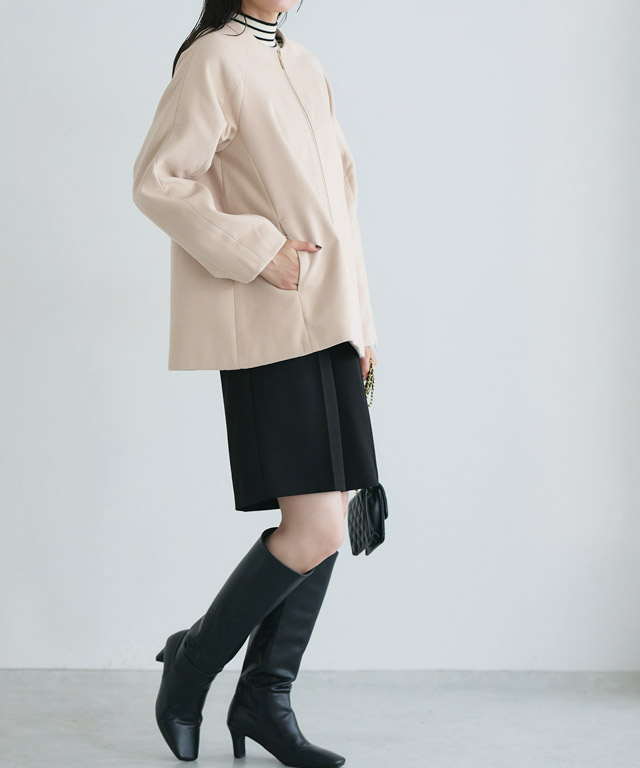 ショートコートおすすめコーディネート