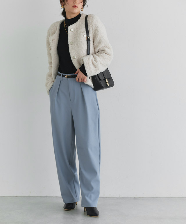 ショートコートおすすめコーディネート